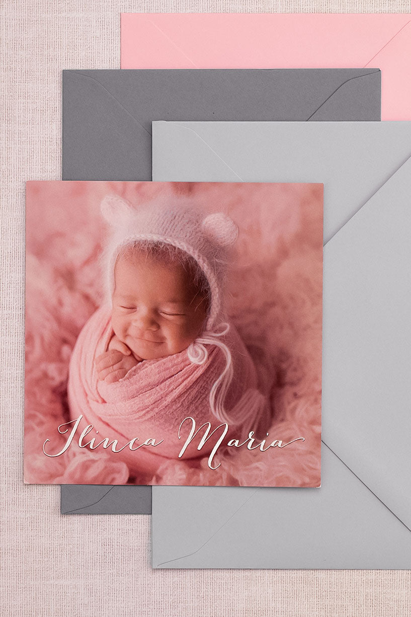 Invitații botez – Portret Invitatii Love Story